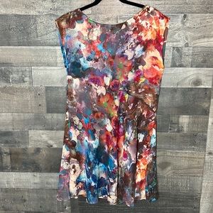 Pretty Colorful Floral Suzi Chin Dress